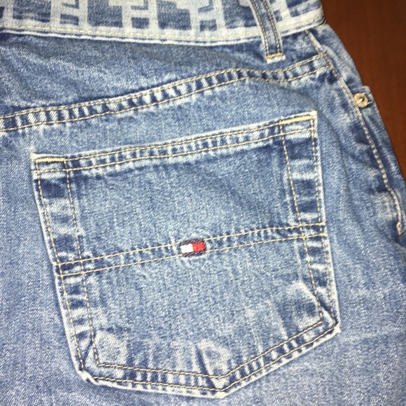 Tommy Hilfiger Vintage Blue Jean Skirt - Picture 5 of 6